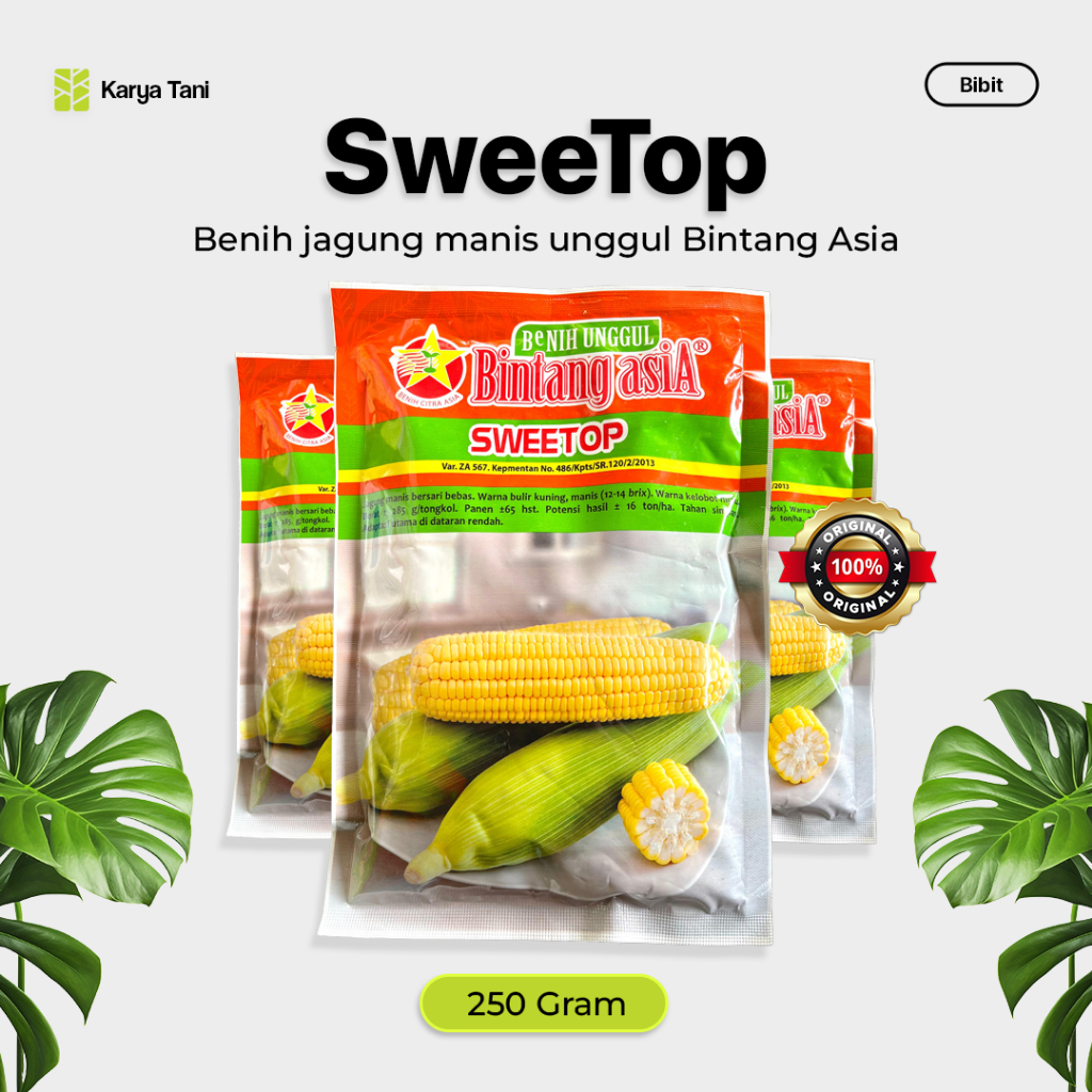 BENIH JAGUNG MANIS SWEETOP 250 GRAM BINTANG ASIA