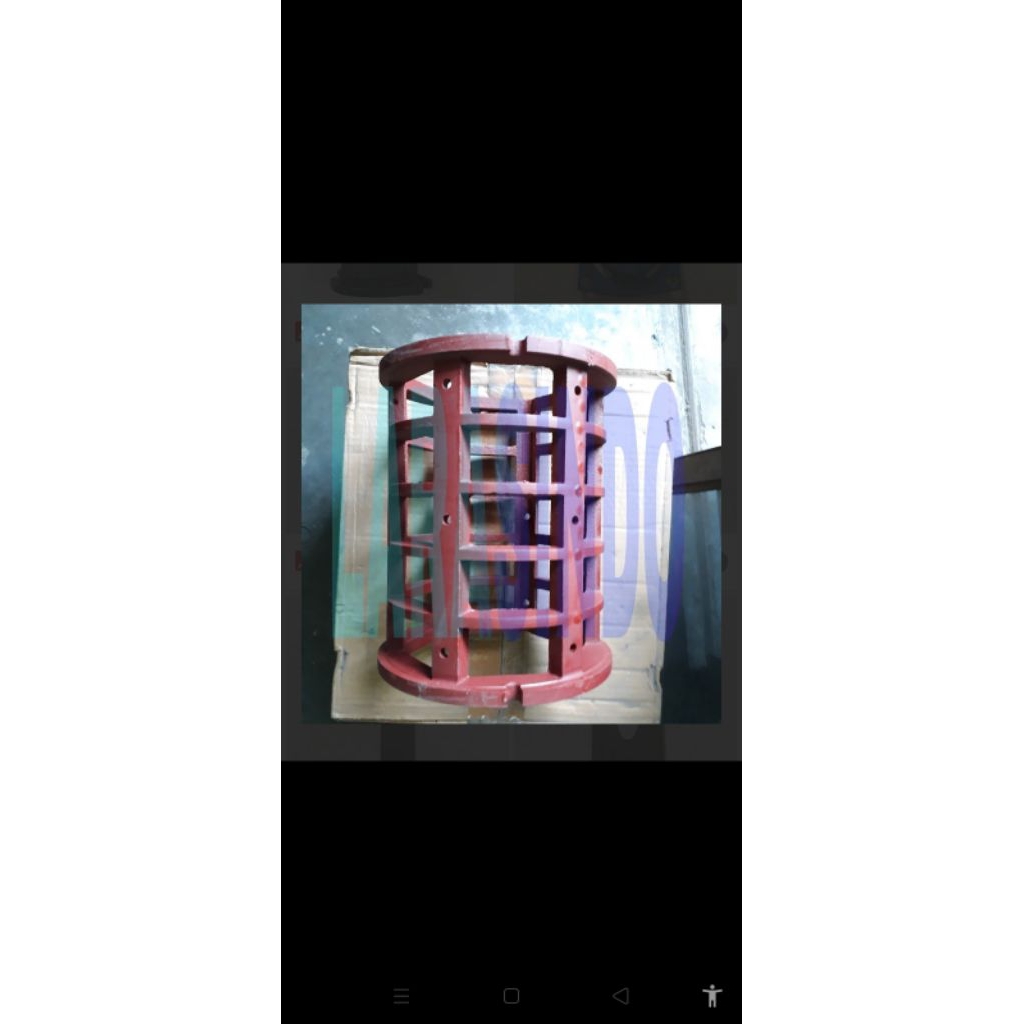 Inner Frame N70 Mesin Giling Beras Padi