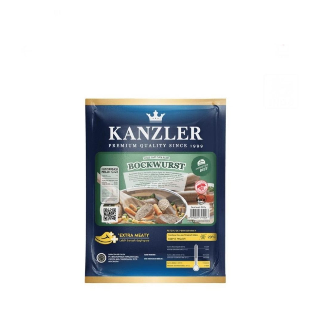 

kanzler bockwurst 360 gram