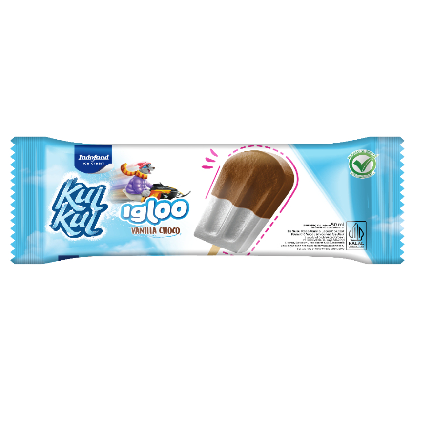 

Es Krim / Ice Cream Kul-Kul Igloo Vanilla Choco