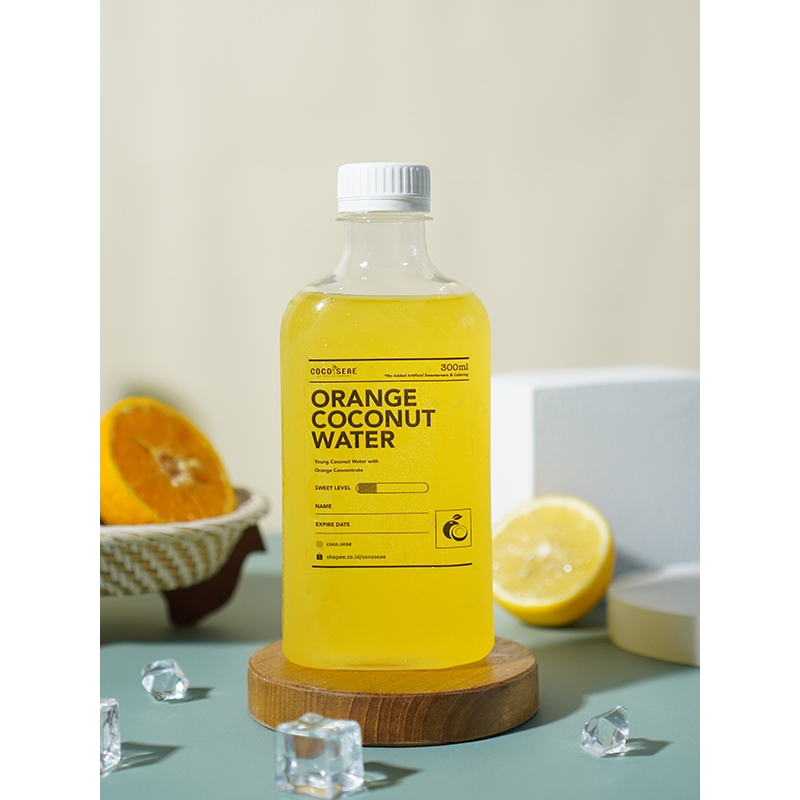 

Orange Coconut Water / Air Kelapa Jeruk by Cocoseae - 300 ml