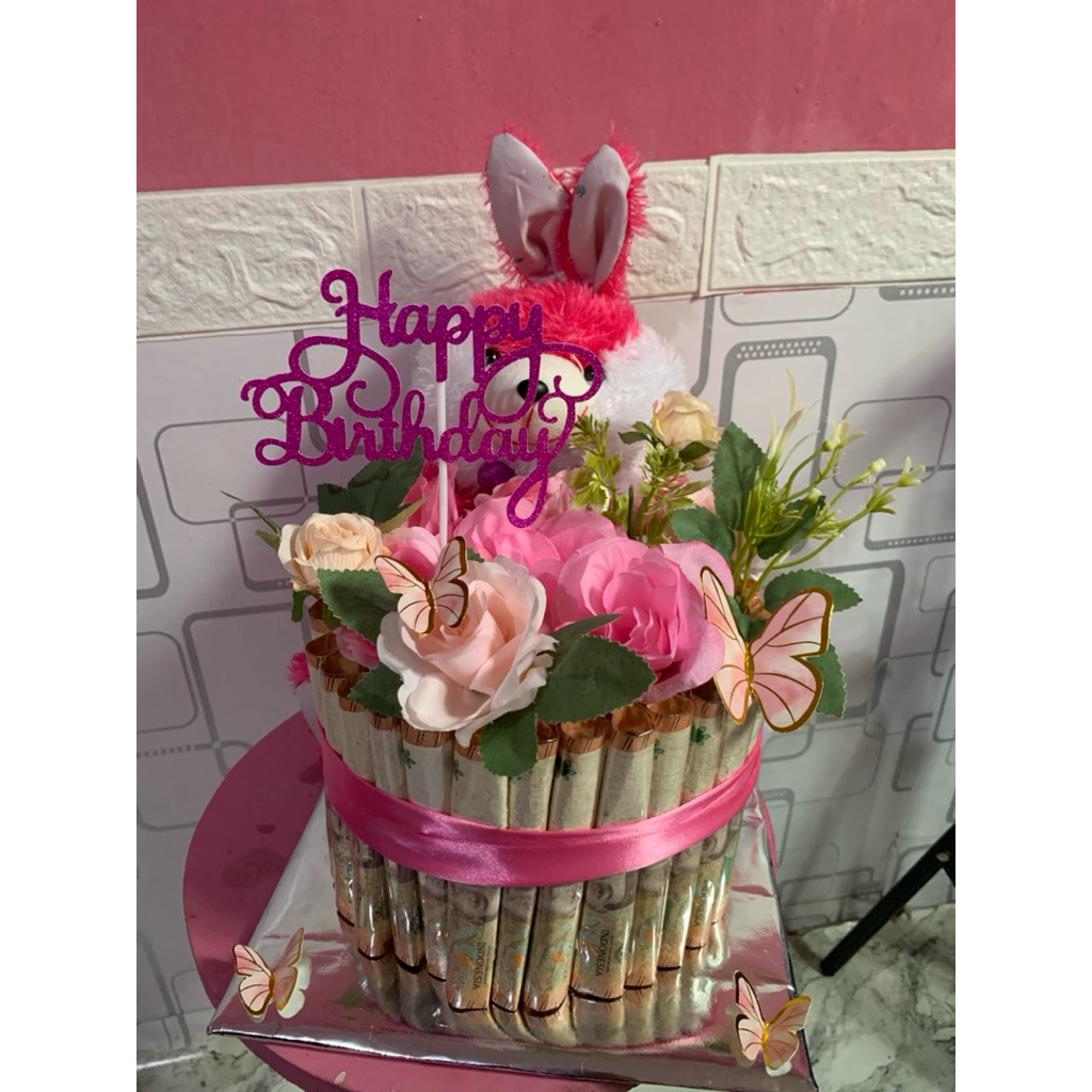 

money cake buket medan