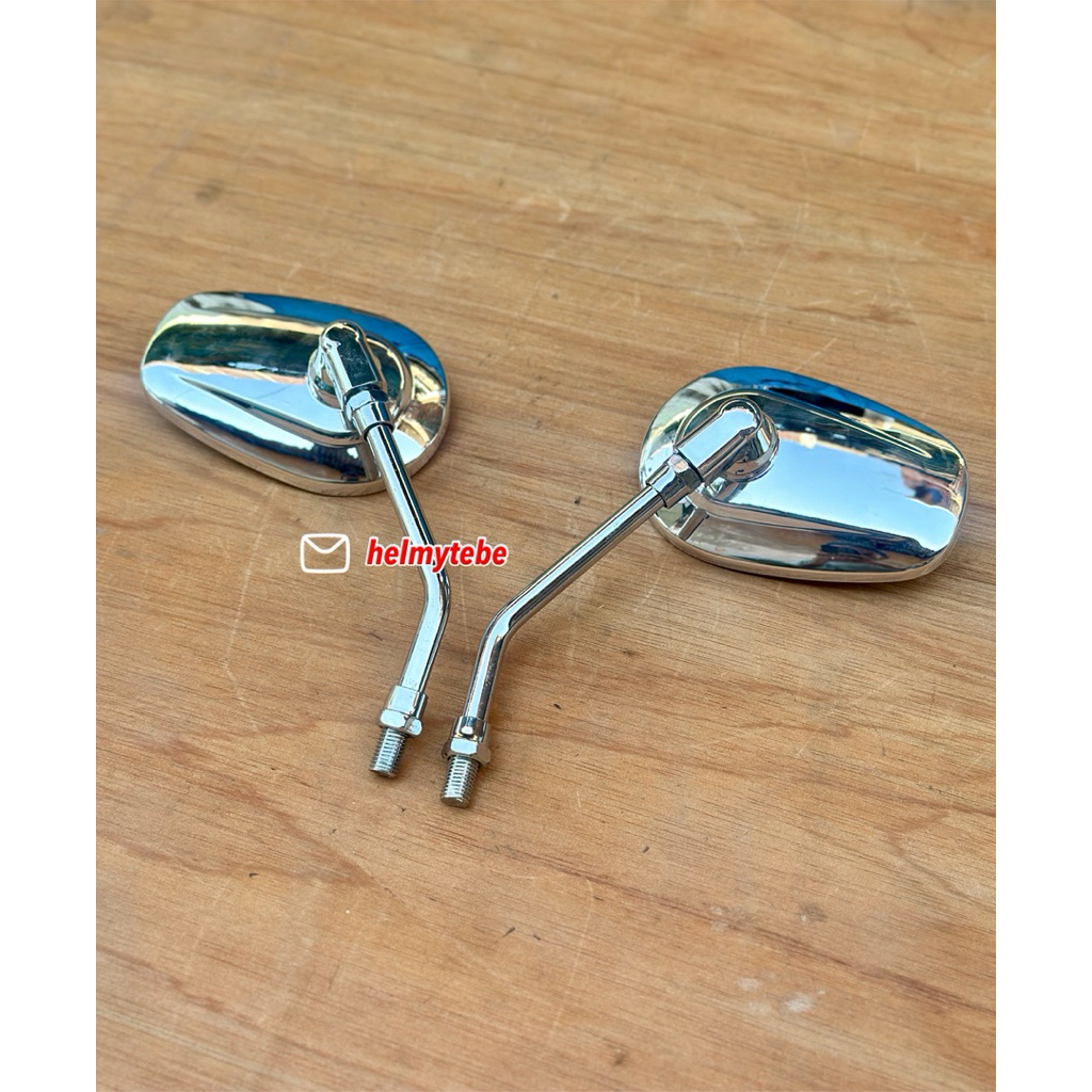 Spion oval cb japstyle gl mp tiger drat 14 / spion oval bulat crome