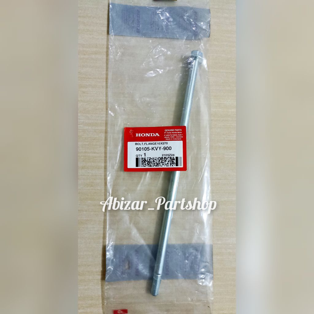 90105KVY900 Bolt Flange 10x270 / baut as mounting depan beat vario pcx/ baut lengan ayun bos arm bag
