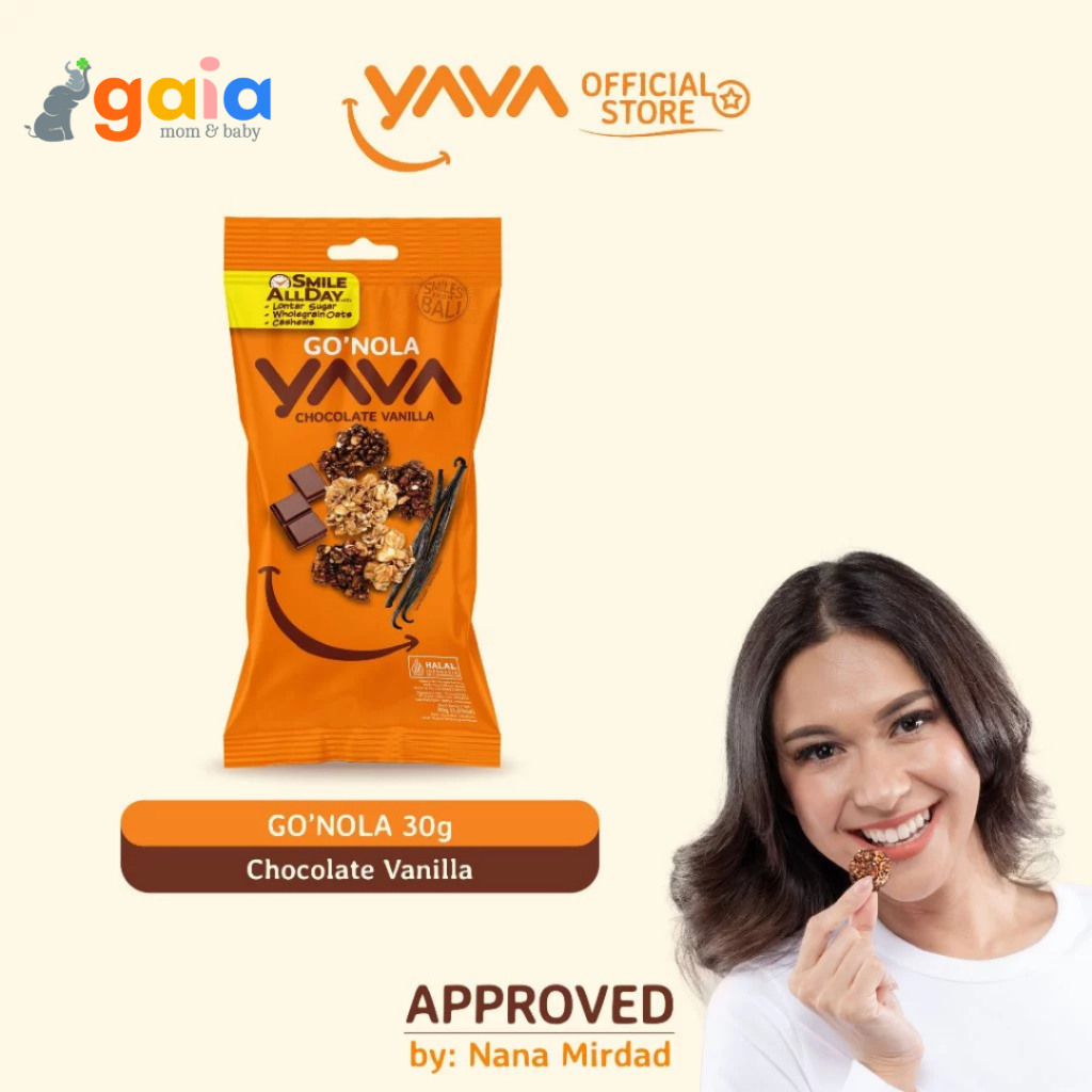 

YAVA Go Nola Chocolate Vanilla 30gr