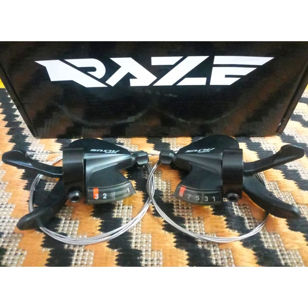 Shifter shimano altus 9 speed sepasang