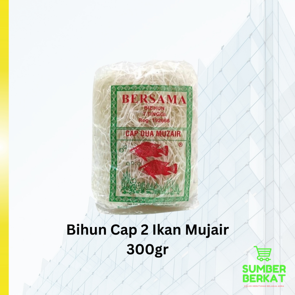 

Bihun Cap 2 Ikan Mujair 300gr