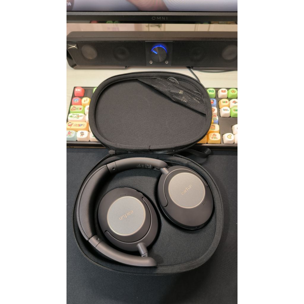 Earfun Wave Pro Headphone Wireless Bekas Mulus Murah