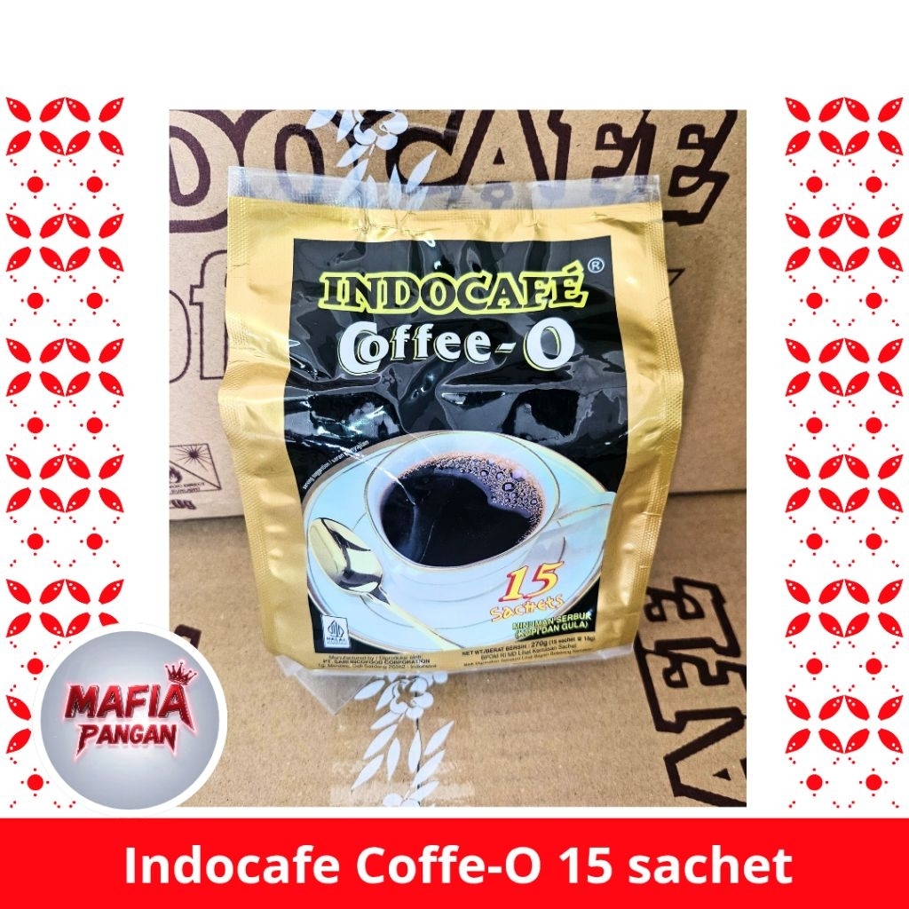 

Kopi Indocafe Coffee-O 15 sachet