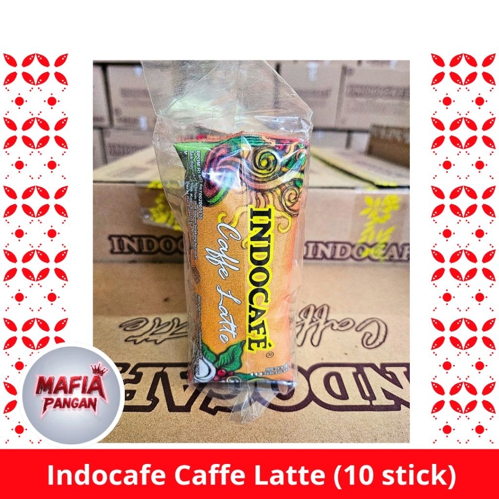 

Kopi Indocafe Caffe Latte 10 stick