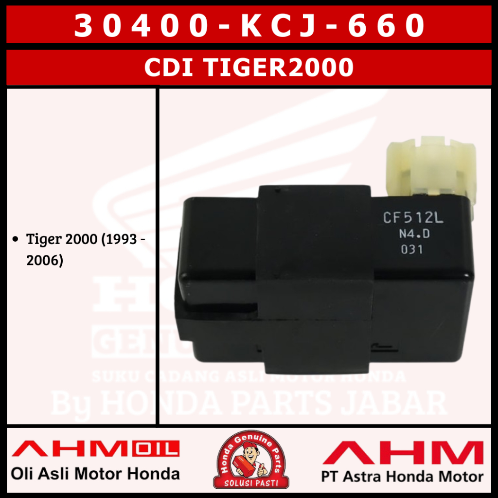 CDI Tiger 2000 1993 - 2006 KCJ 30400KCJ660