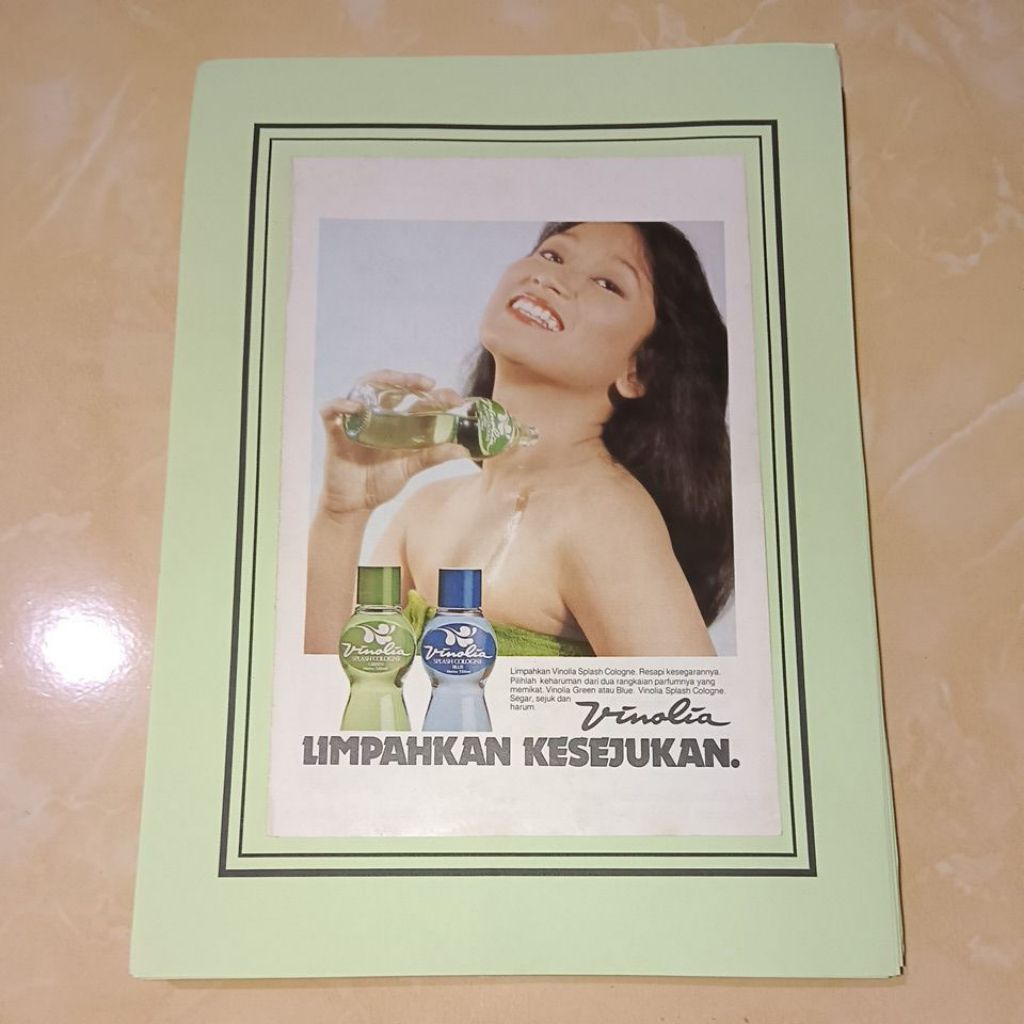 poster iklan produk jadul