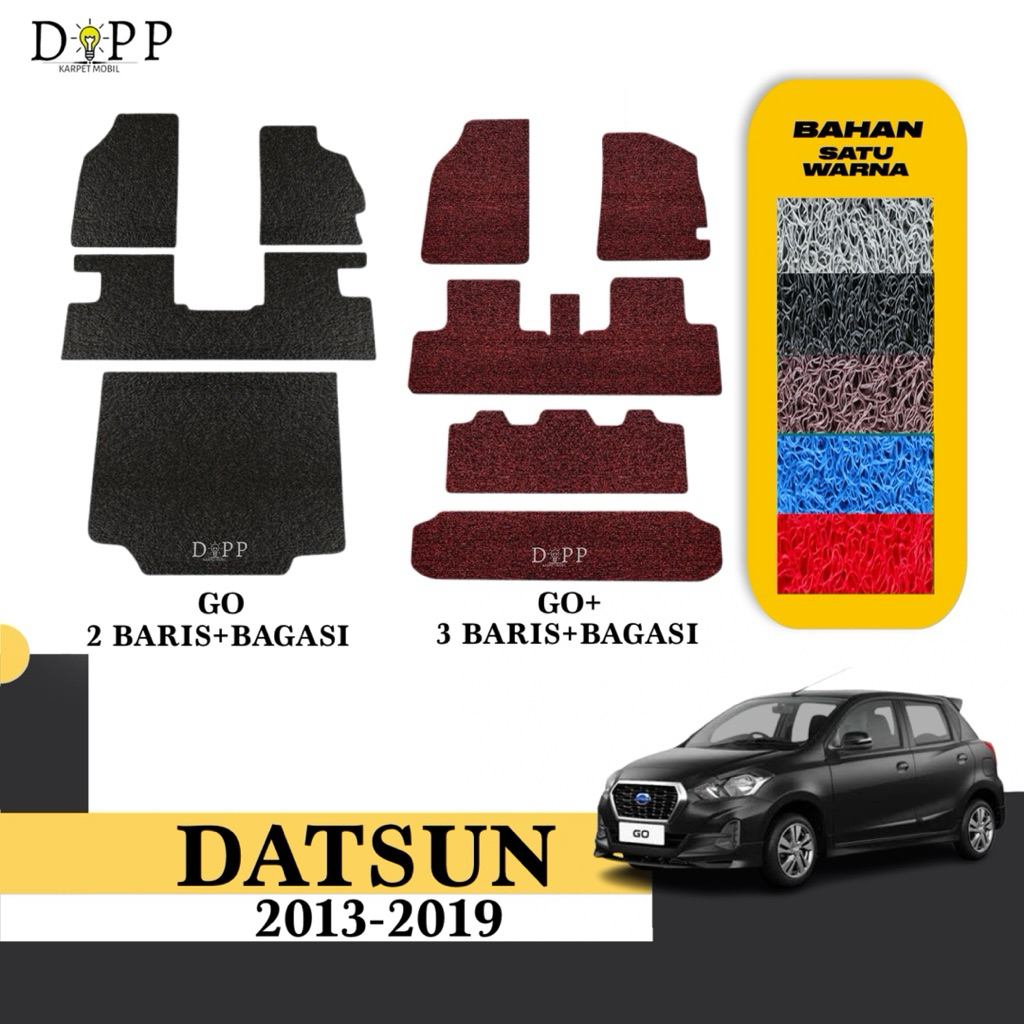Karpet Mobil Datsun Go / Karpet Mobil Mie Bihun Datsun Go+ Panca