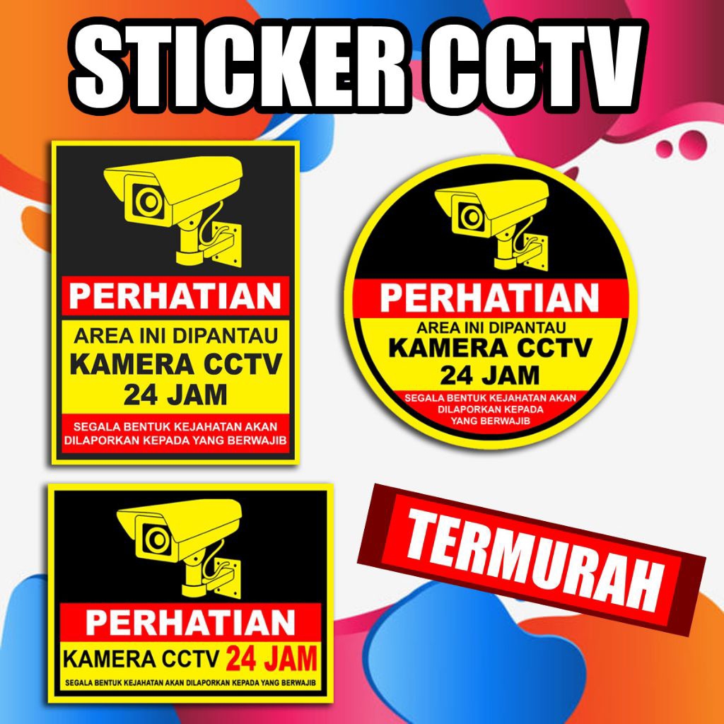 

STIKER CCTV 24 JAM