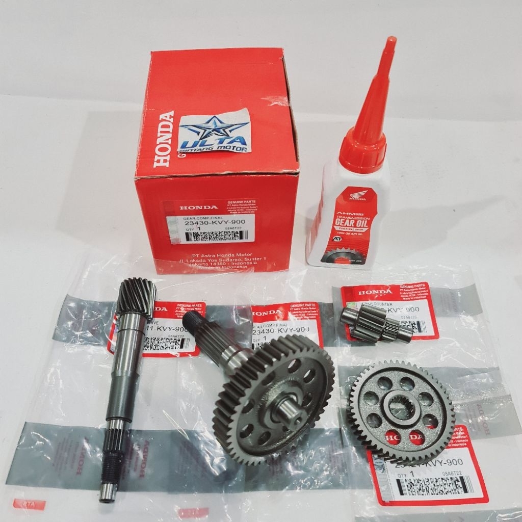 GIGI RASIO KOMPLIT KVY BEAT KARBU SCOOPY KARBU SPACY KARBU