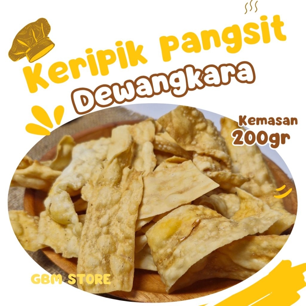 

Keripik Pangsit Asin Keripik Bawang Kripwang 200gr