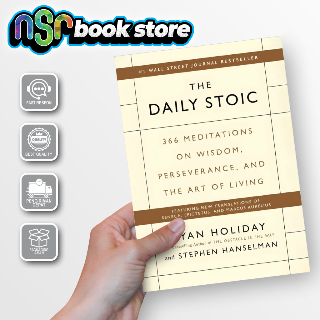 

Buku belajar The Daily Stoic: 366 Meditations on Wisdom, Perseverance, and the Art of Living