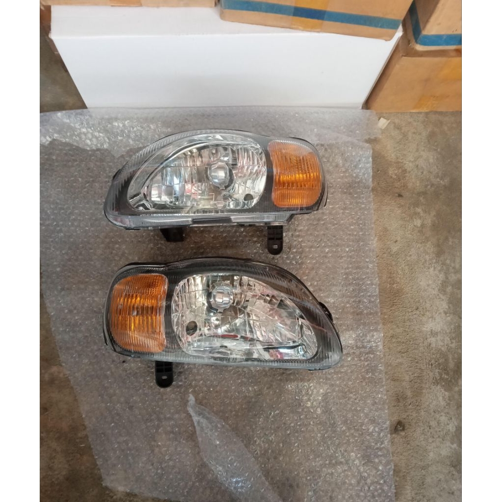 headlamp lampu depan suzuki baleno 2000-2002