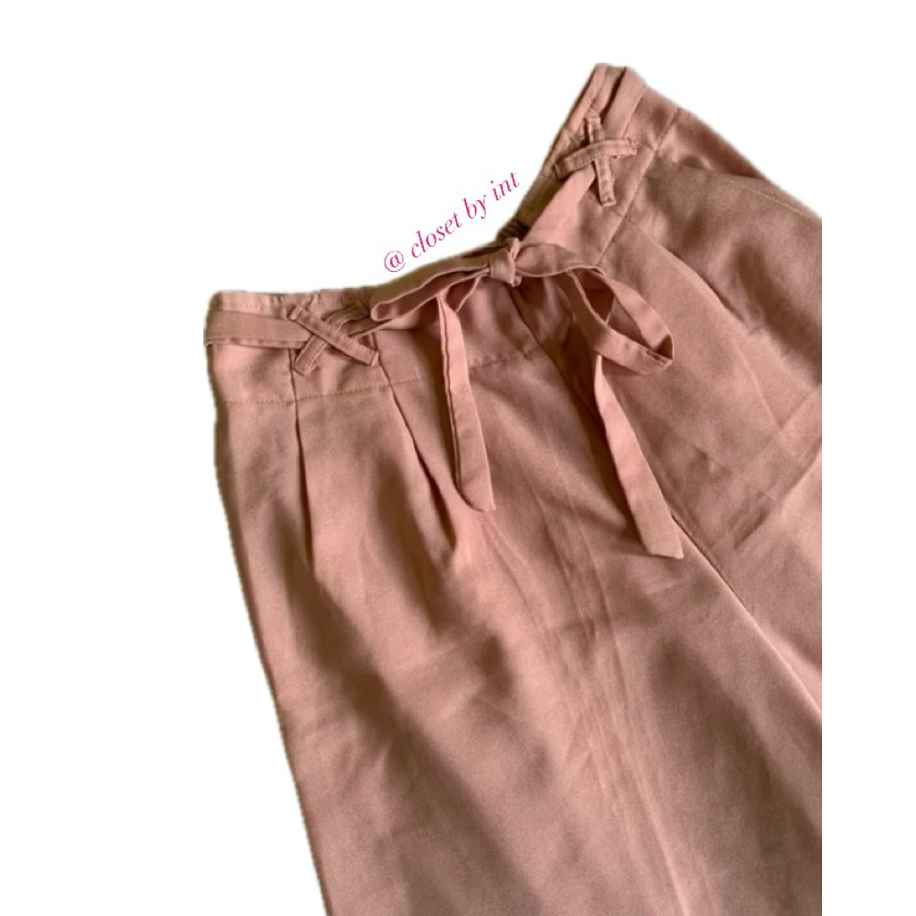 [PRELOVED] kulot soft pink