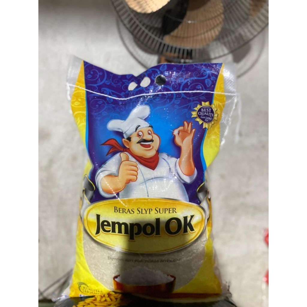 

BERAS 5KG CAP JEMPOL OK