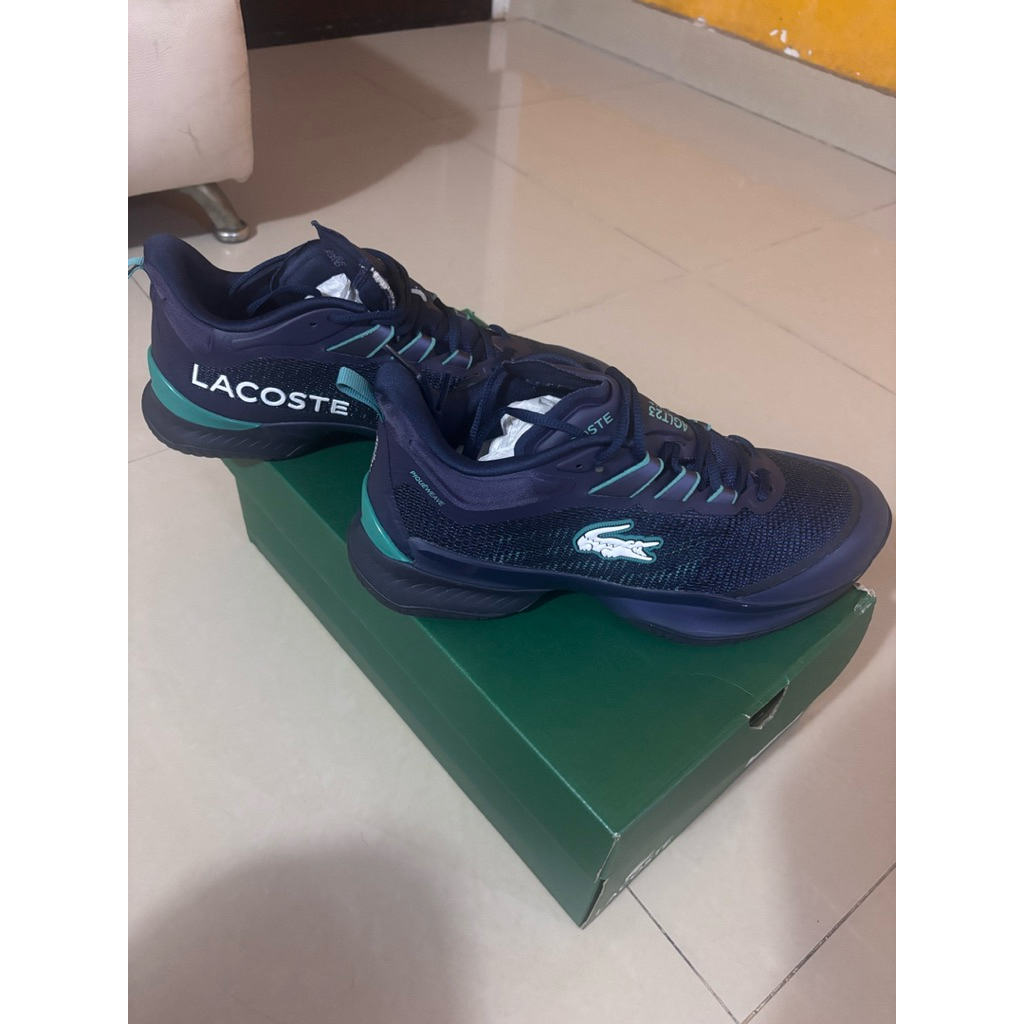 Sepatu Tennis Lacoste AGLT23 Ultra Navy/GR