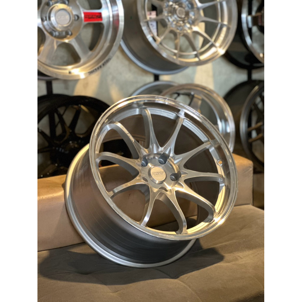 Velg CE28 Full Polis R18 Kondisi Baru Jf Luxury