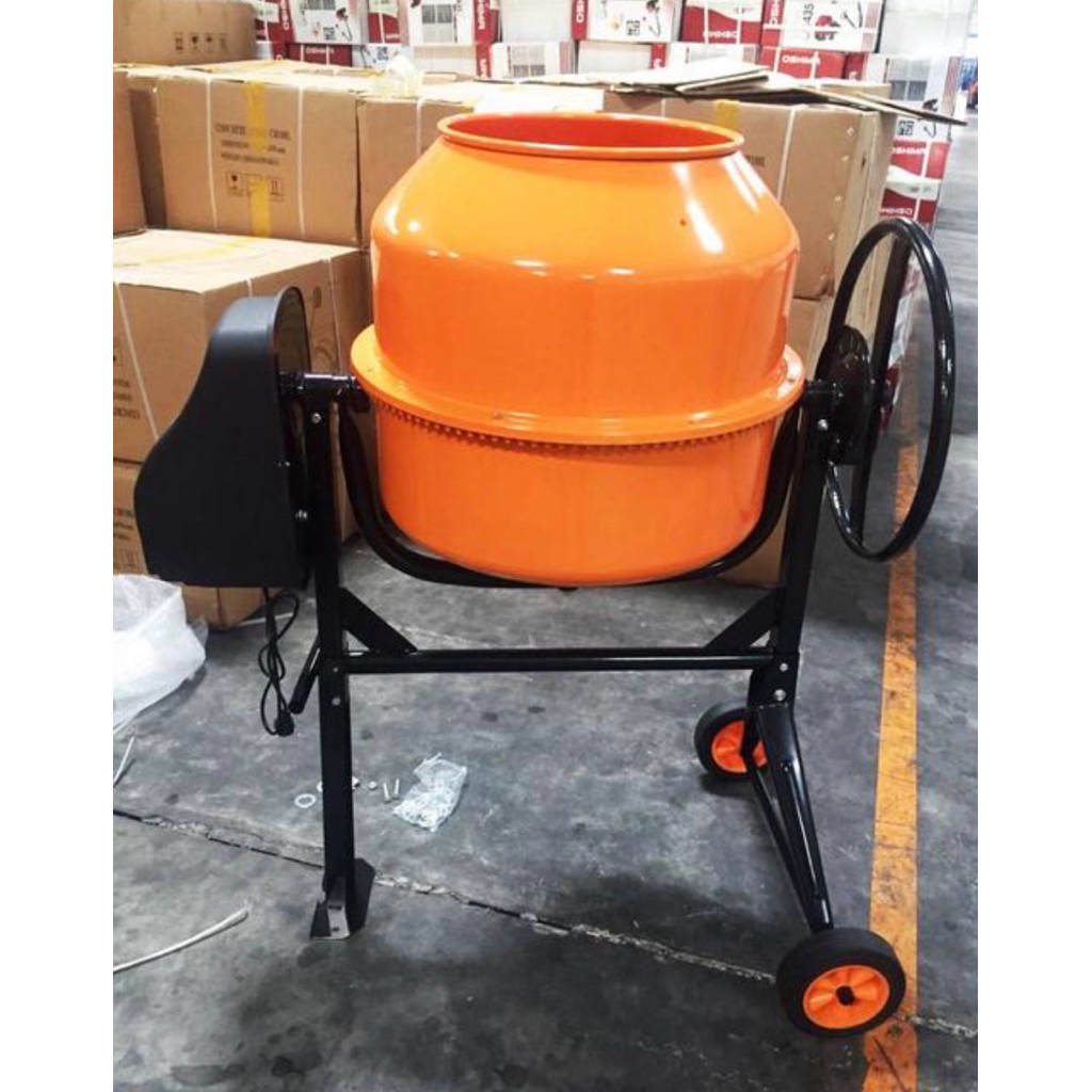 Mesin Molen Listrik Molen Mini Pengaduk Semen 200L Sumura