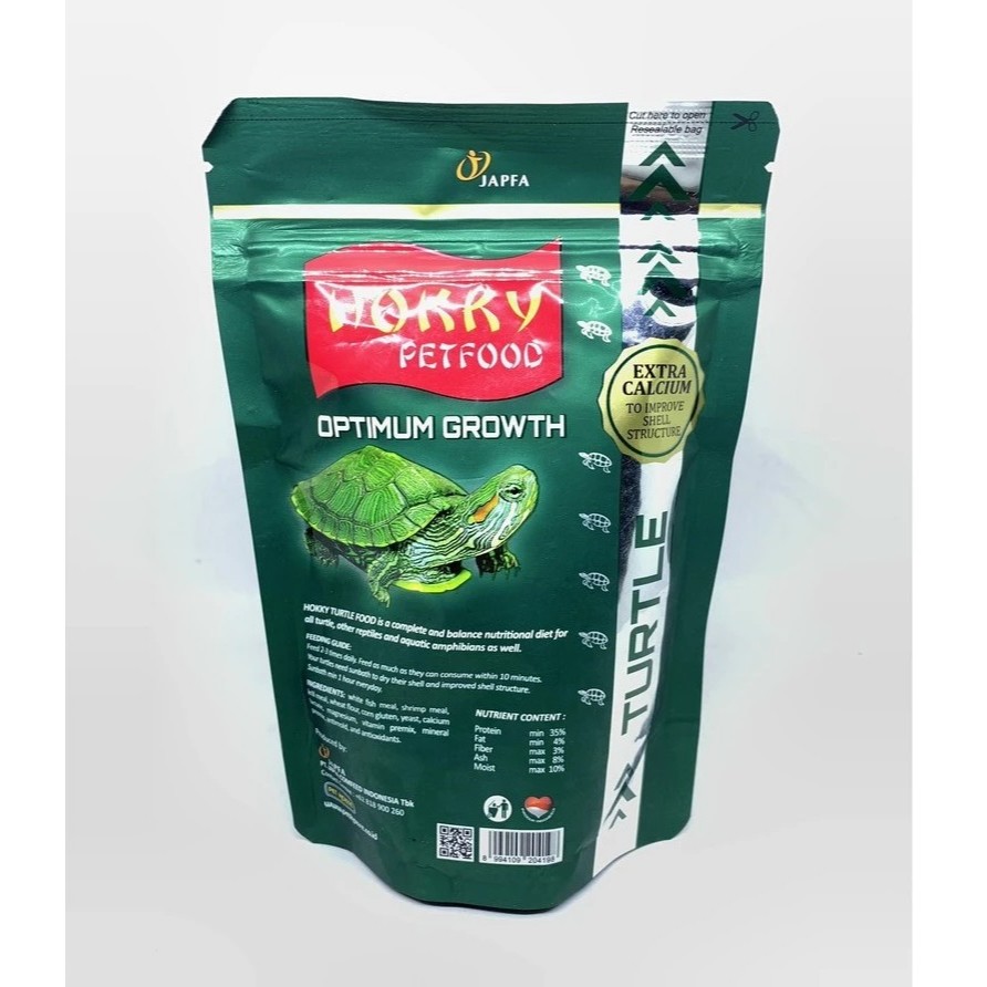 HOKKY TURTLE 100gr Hokky Pelet Pakan Reptil kura kura Hokky Reptile Turtle Food Stick 100gr Japfa