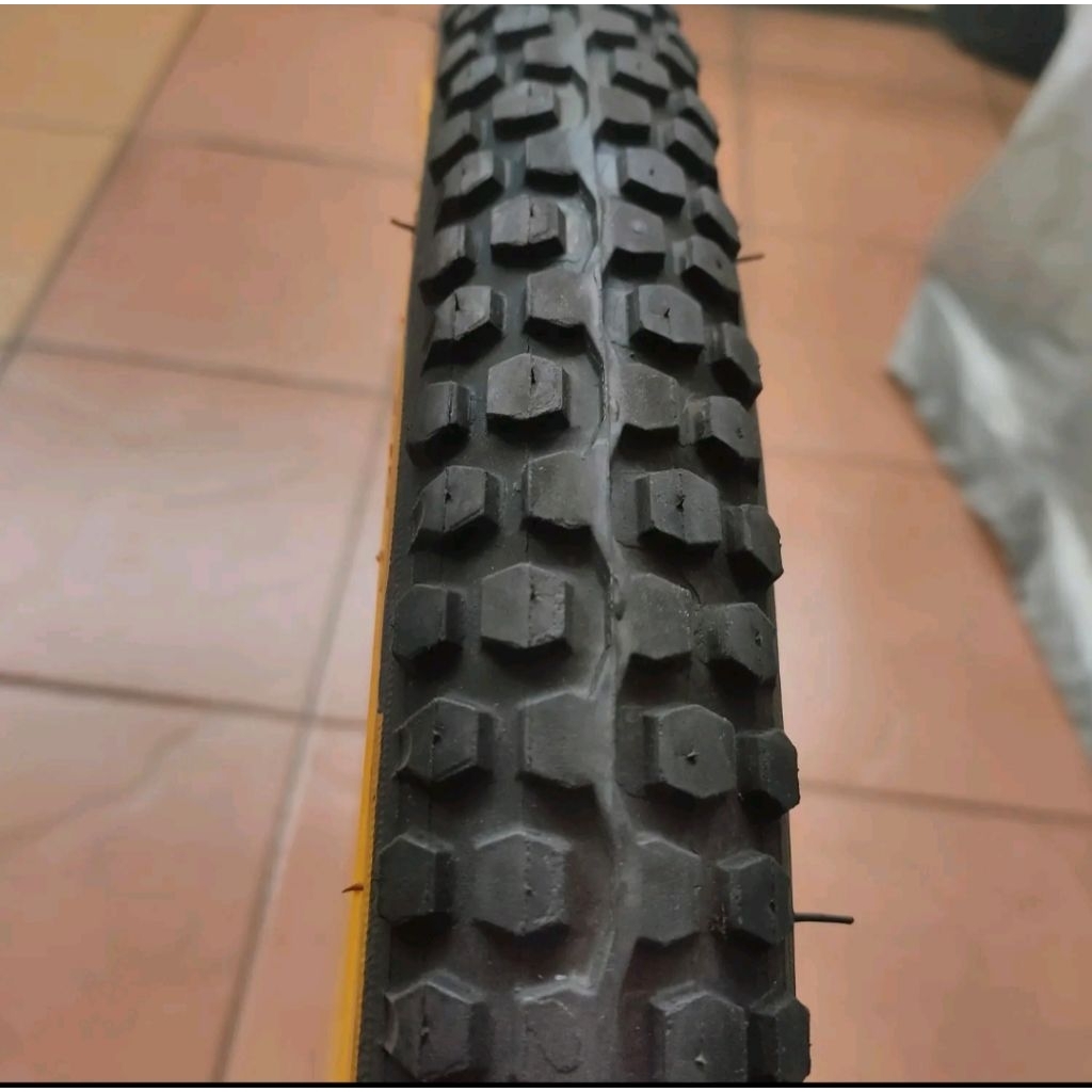 Ban luar sepeda mtb 24 x 1.75 swallow tan wall