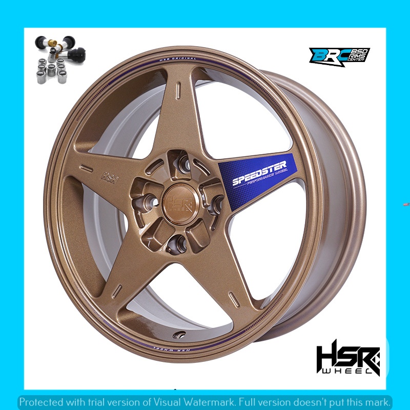 PROMO VELG MOBIL HSR Speedster Velg R16 Bronze Untuk Evalia Livina DLL
