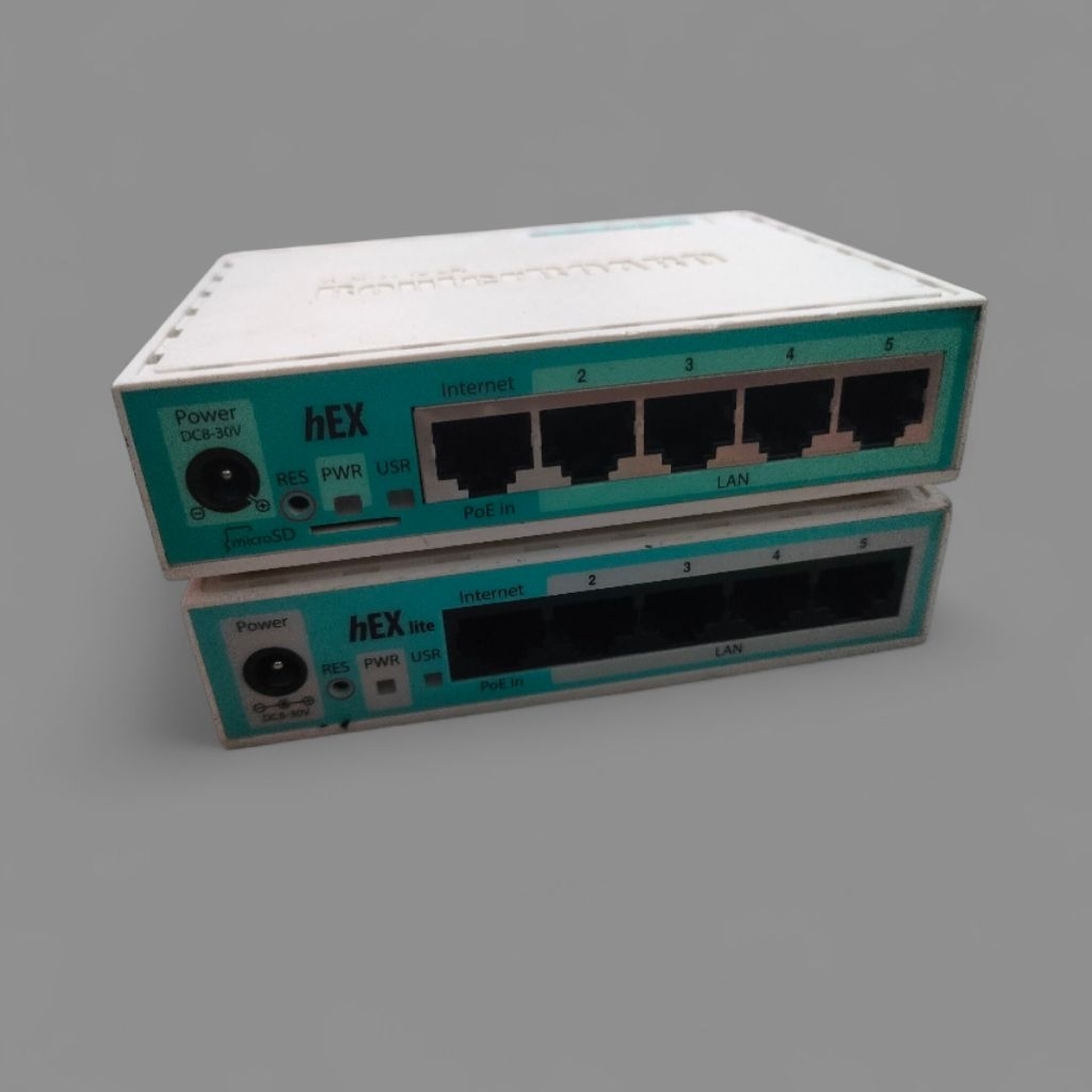 mikrotik hex series router board ( second mulus jamin normal no dosbook  )