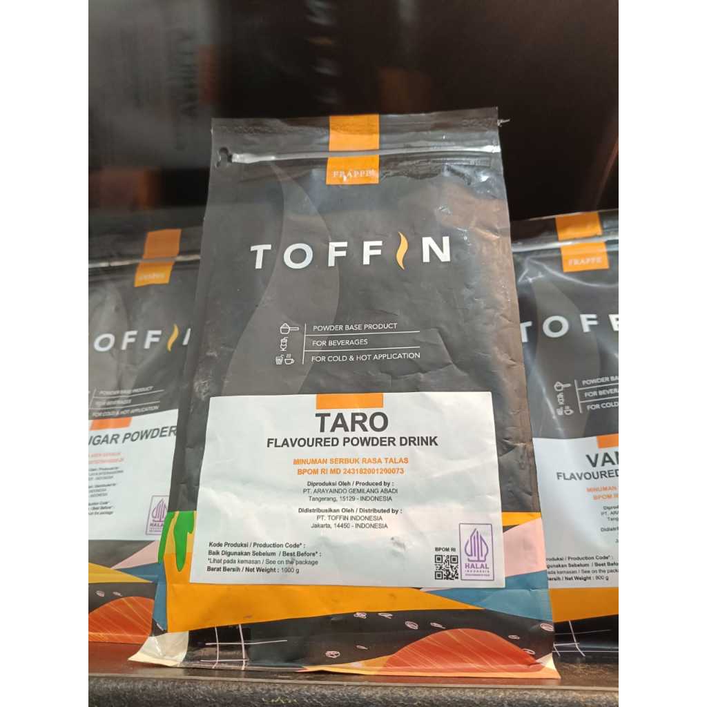 

Toffin Taro Flavoured Powder Drink 1000 gr