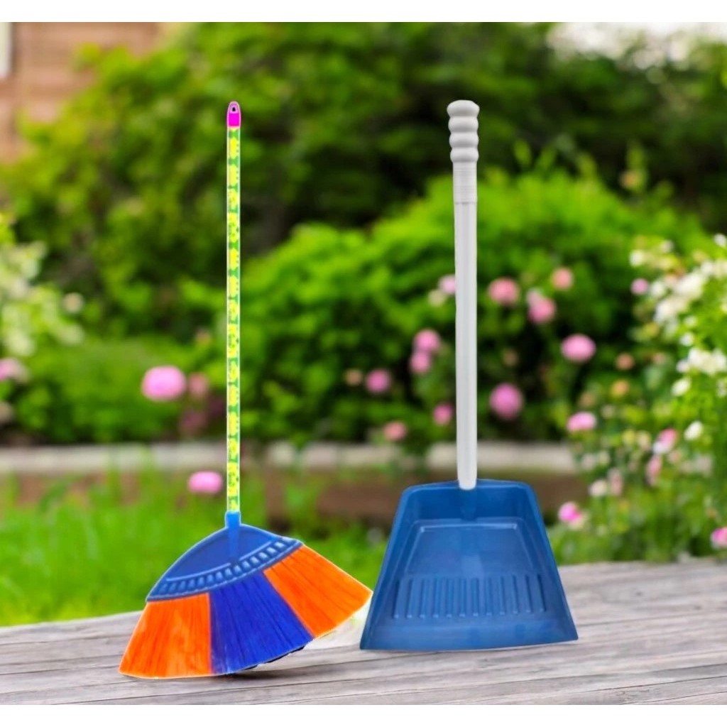 PAKET HEMAT SAPU IJUK DAN PENGKI SEROKAN SAMPAH / SAPU IJUK