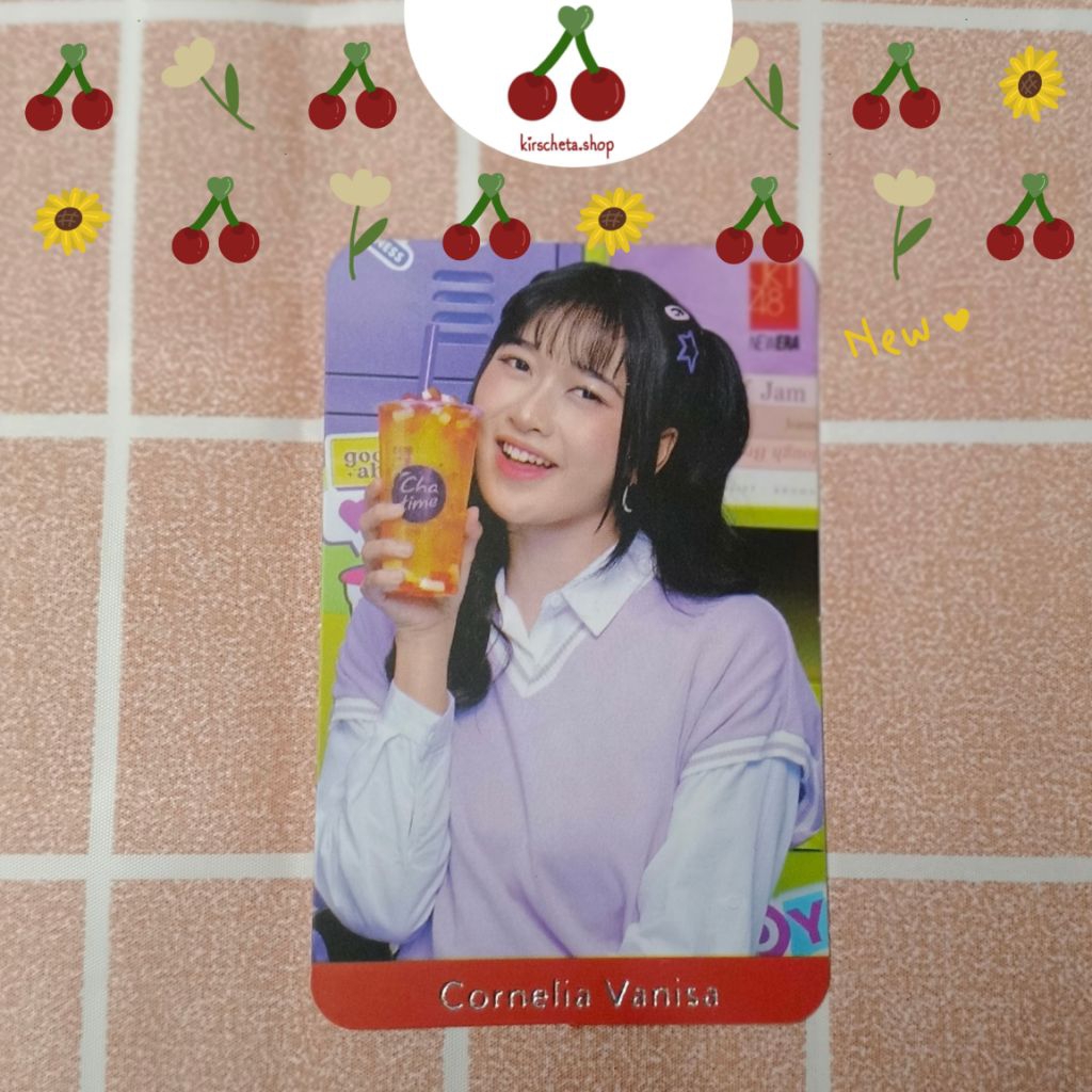 Photocard Oniel JKT48 Chatime 2