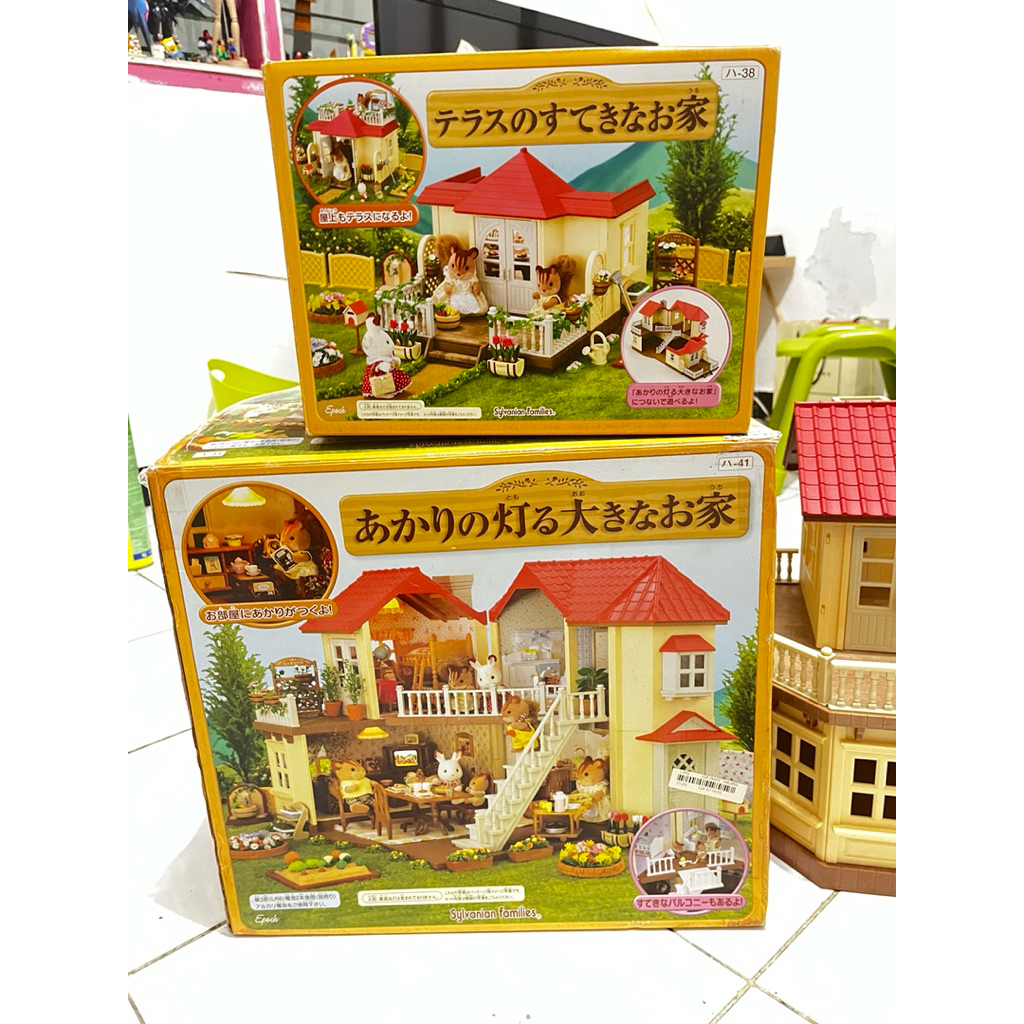 Sylvanian Family House + Extension House