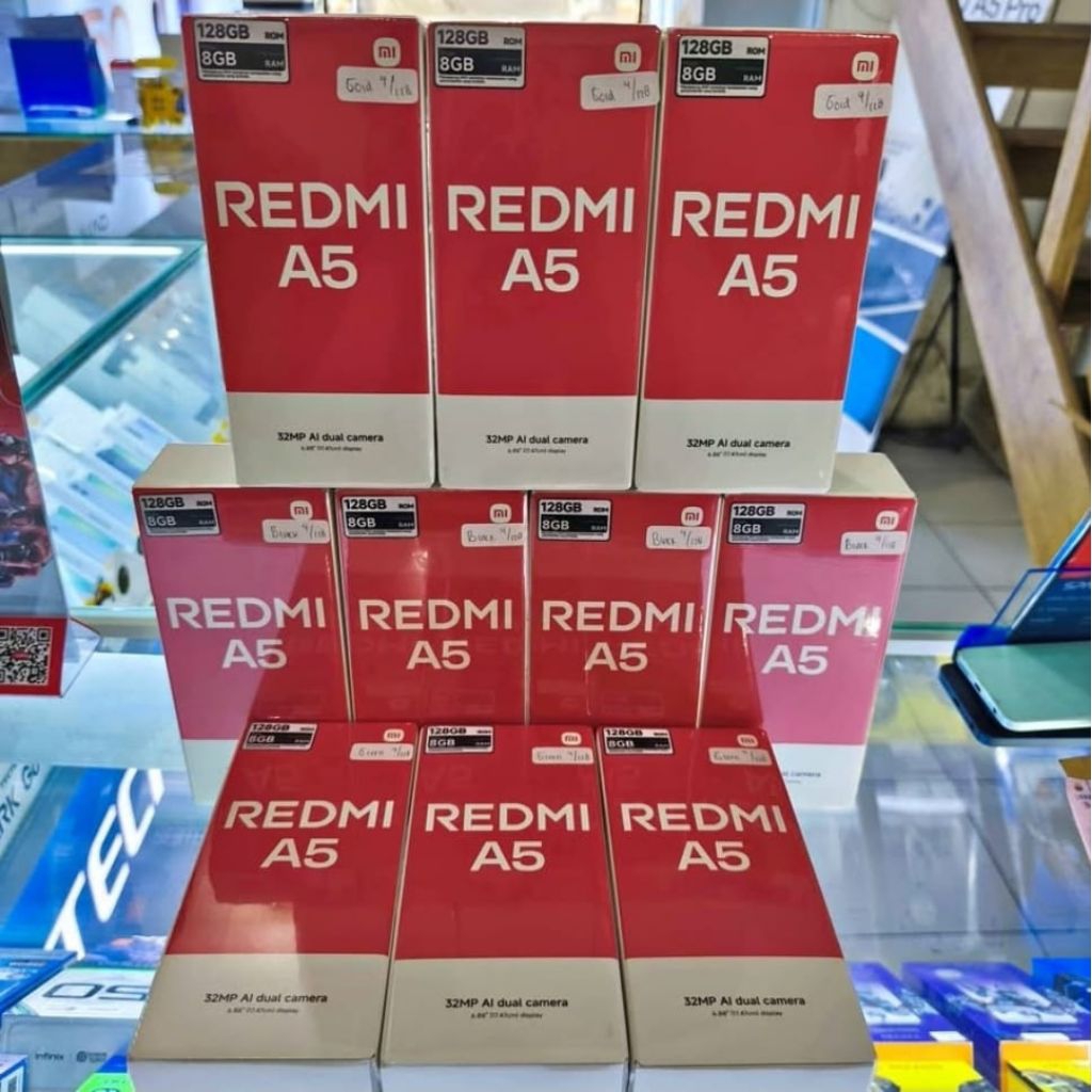 Xiaomi Redmi A5 Ram 4/128 GB Garansi Resmi 1 Tahun Segel No Repack