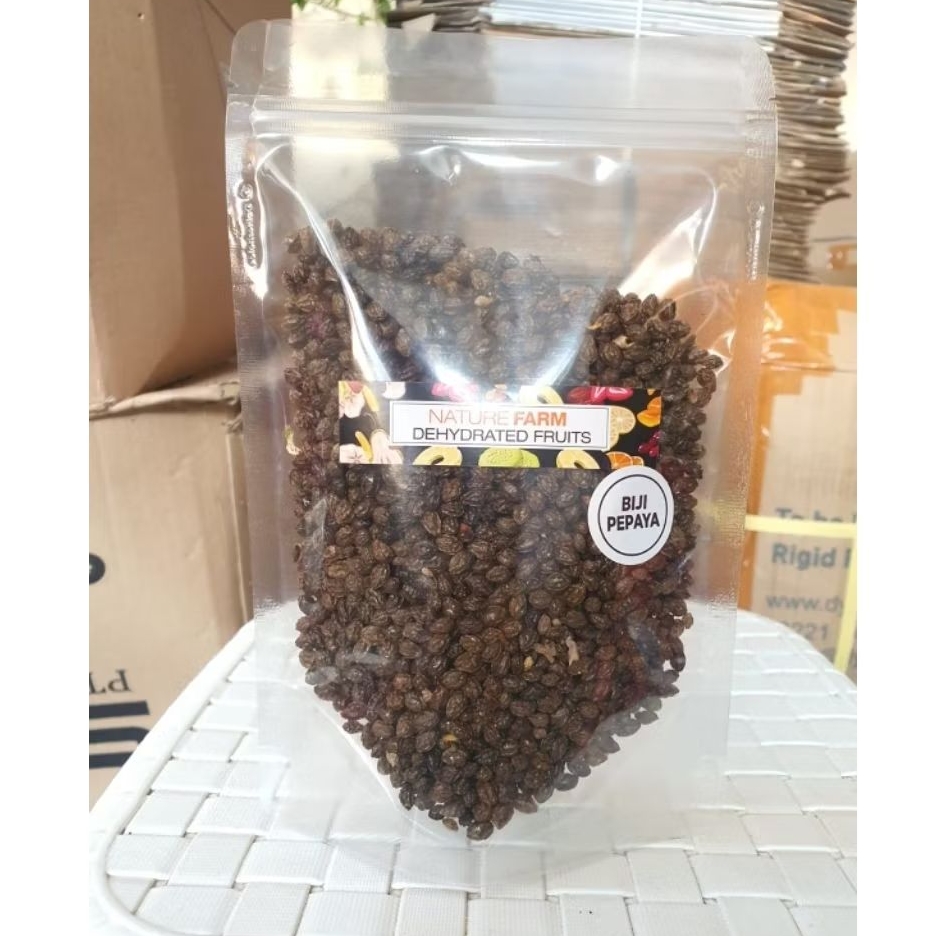

Nature Farm Biji Pepaya Kates kering / Dried Papaya Seeds 100gr