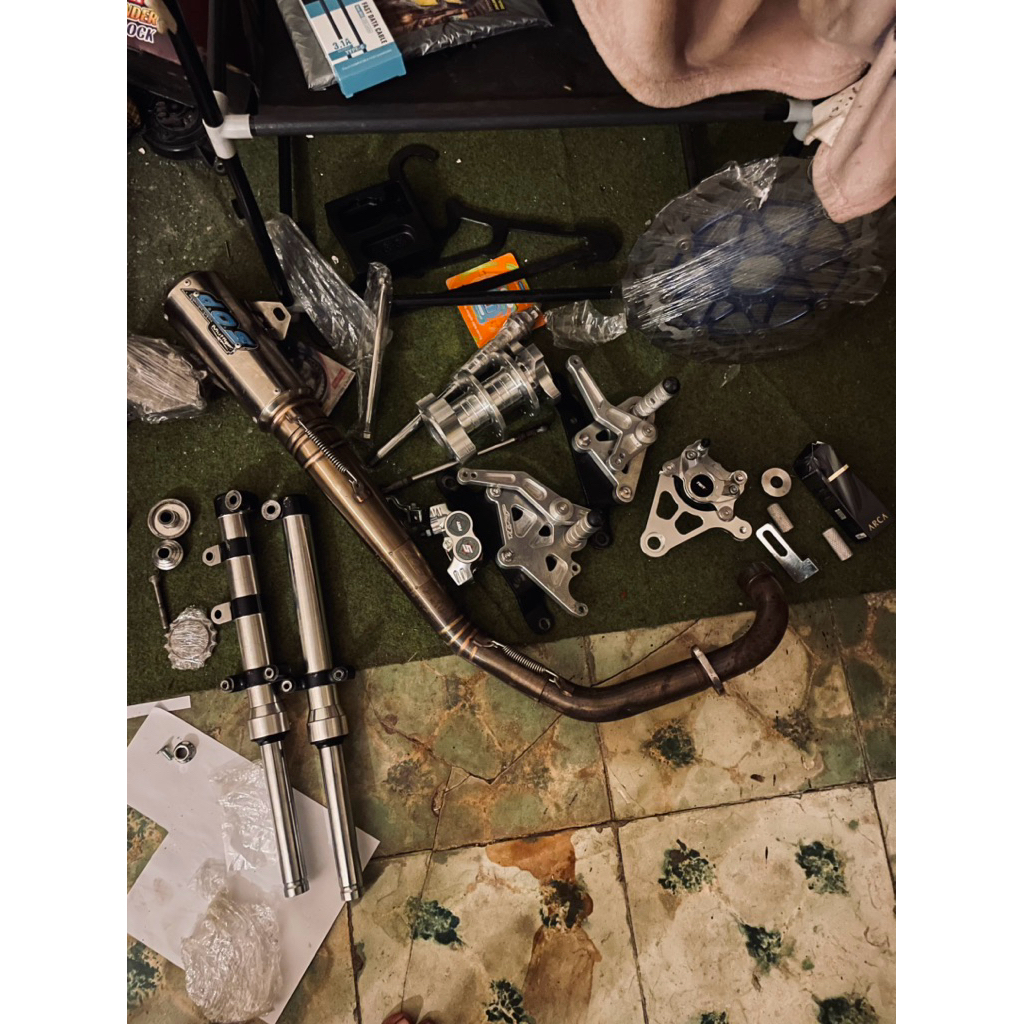 knalpot dos original pnp mxking