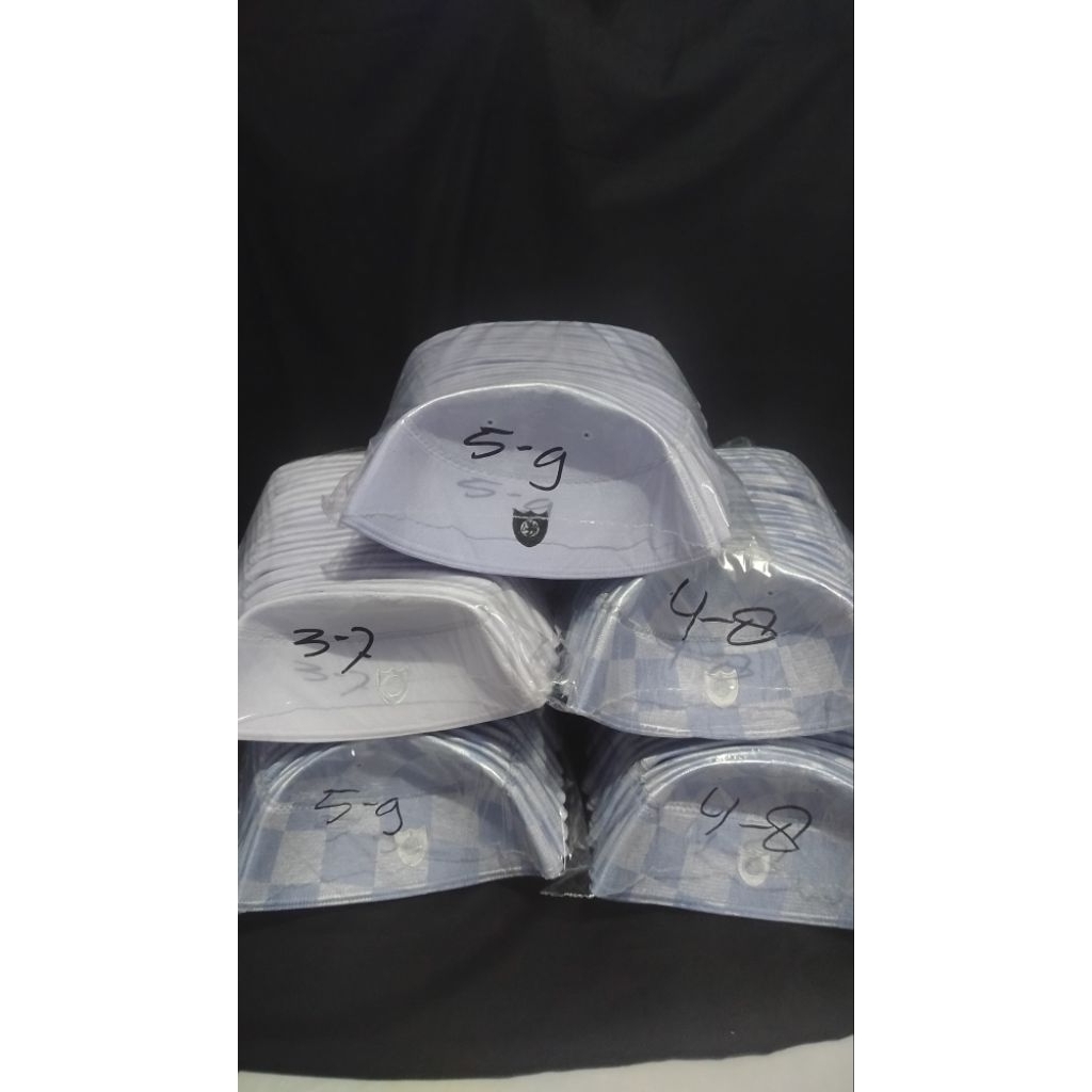 Peci Songkok Kupluk Kopiah Malaysia A5 Motif Catur Tinggi 6 cm – Model Elegan Tebal Premium - Kopiah