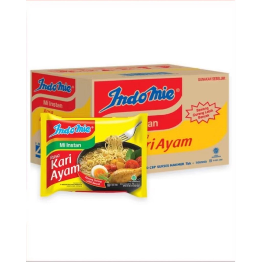 

INDOMIE KARI AYAM / KALDU AYAM 72GR 1 DUS