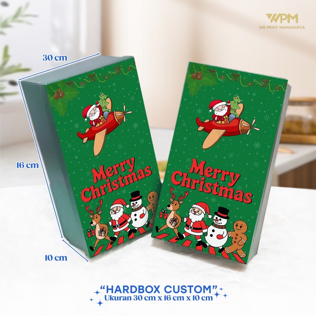 

READY STOK HARDBOX NATAL / HARDBOX KUE NATAL / HARDBOX PREMIUM NATAL / PREMIUM HARDBOX KUE NATAL