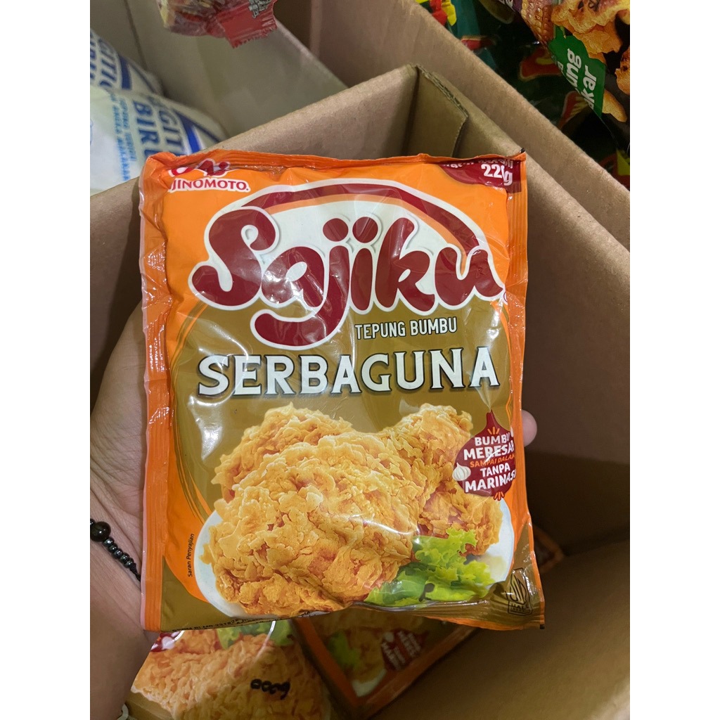 

Tepung Sajiku serba guna jumbo 220 g