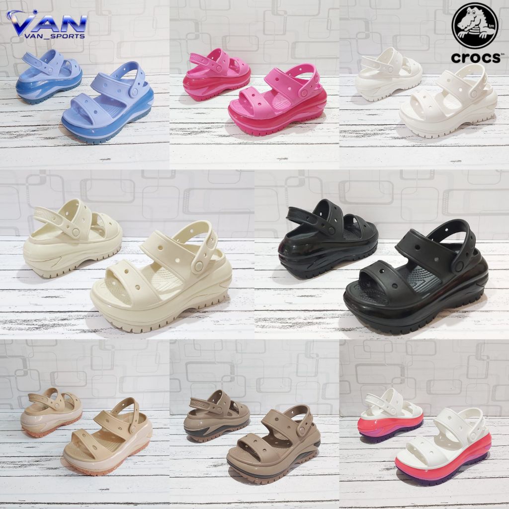 CROCS MEGA CRUSH SLIDE-CROCS MEGA CRUSH SLIDE-CROCS WANITA