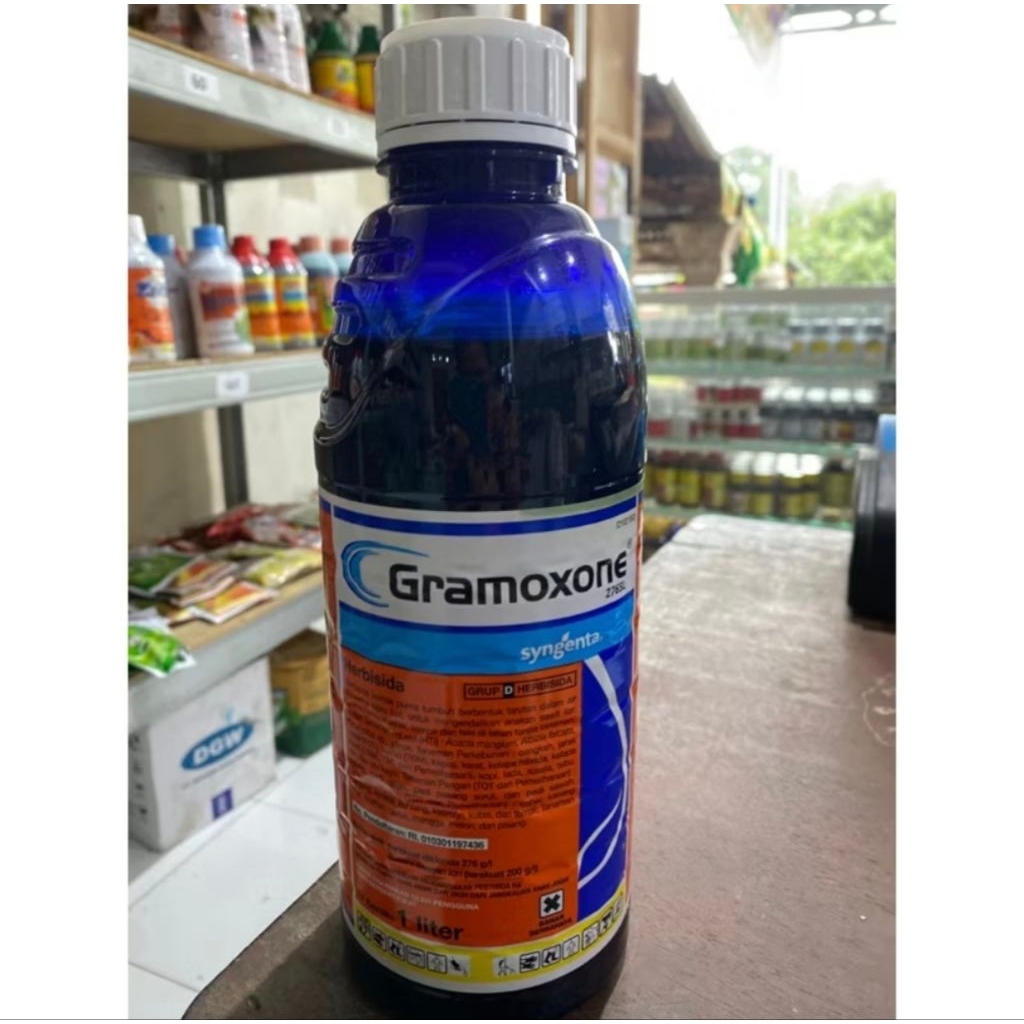 gramoxone 1 liter / herbisida gramoxone 276sl 1 LITER / herbisida 1 liter / gulma / racun rumput / h