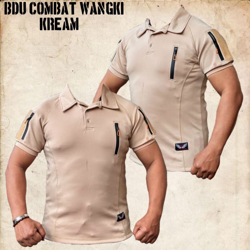 Baju Kaos Bdu Tactical Lengan Pendek Termurah