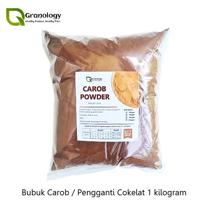 

Bubuk Coklat Pengganti / Carob Powder (1 kilogram) by Granology