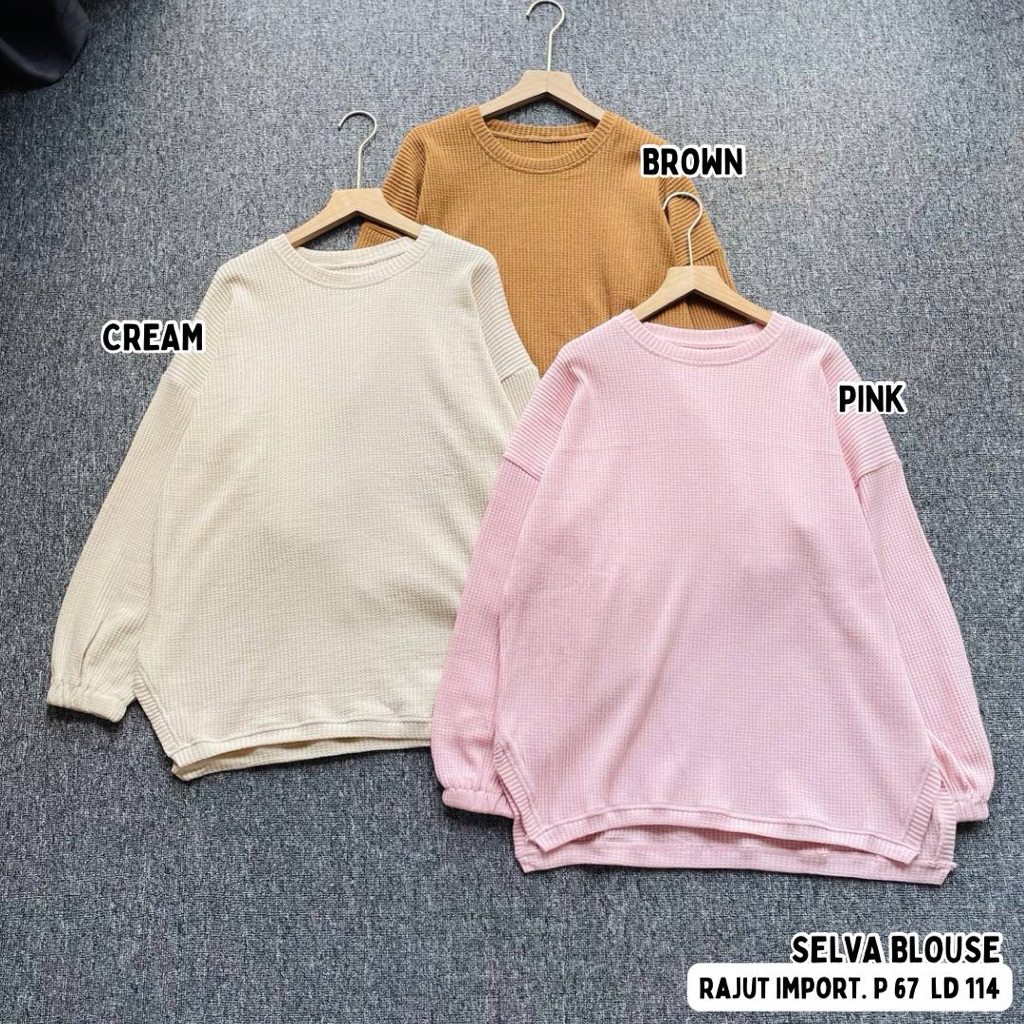 Blouse Atasan Kaos Uniqlo