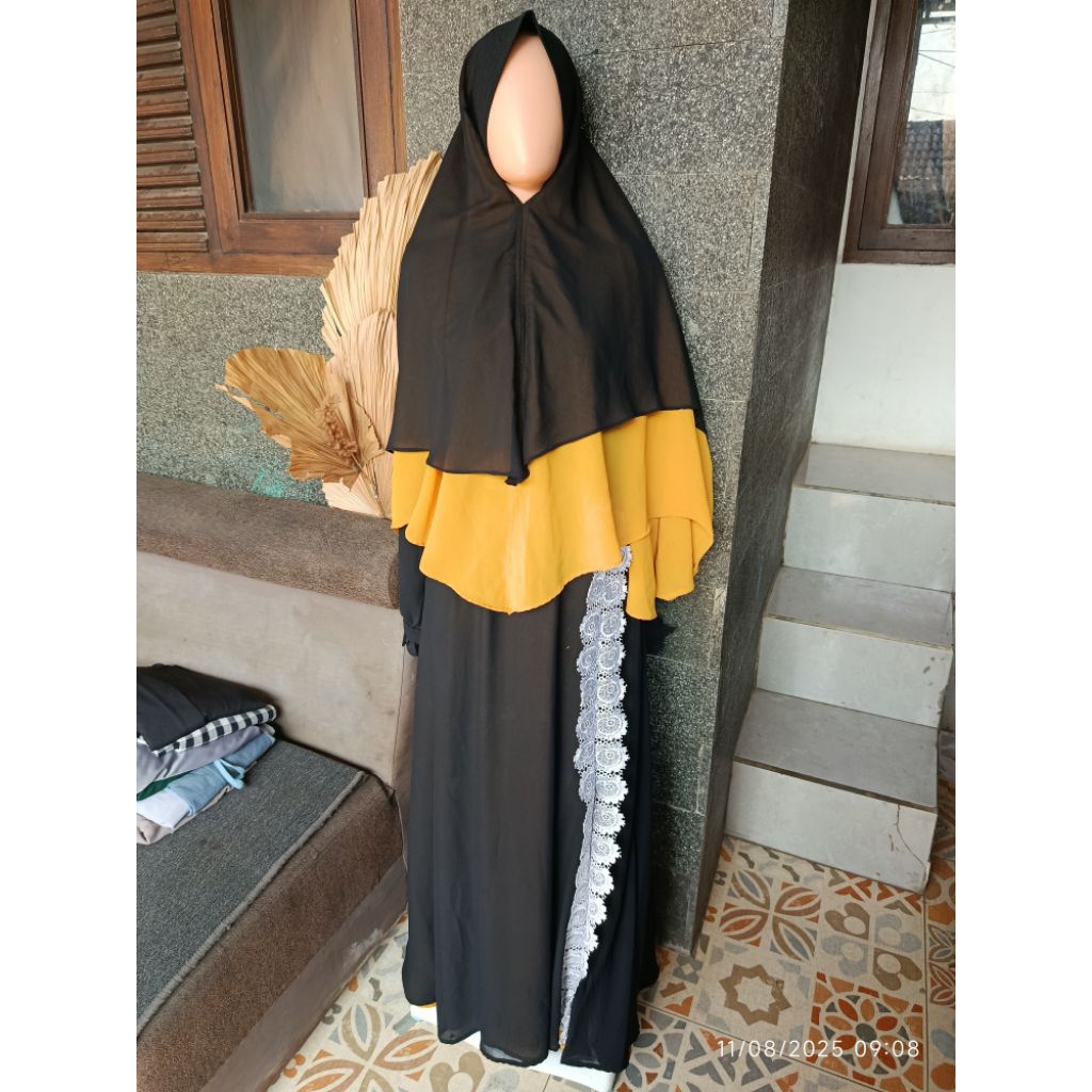 gamis ceruti preloved