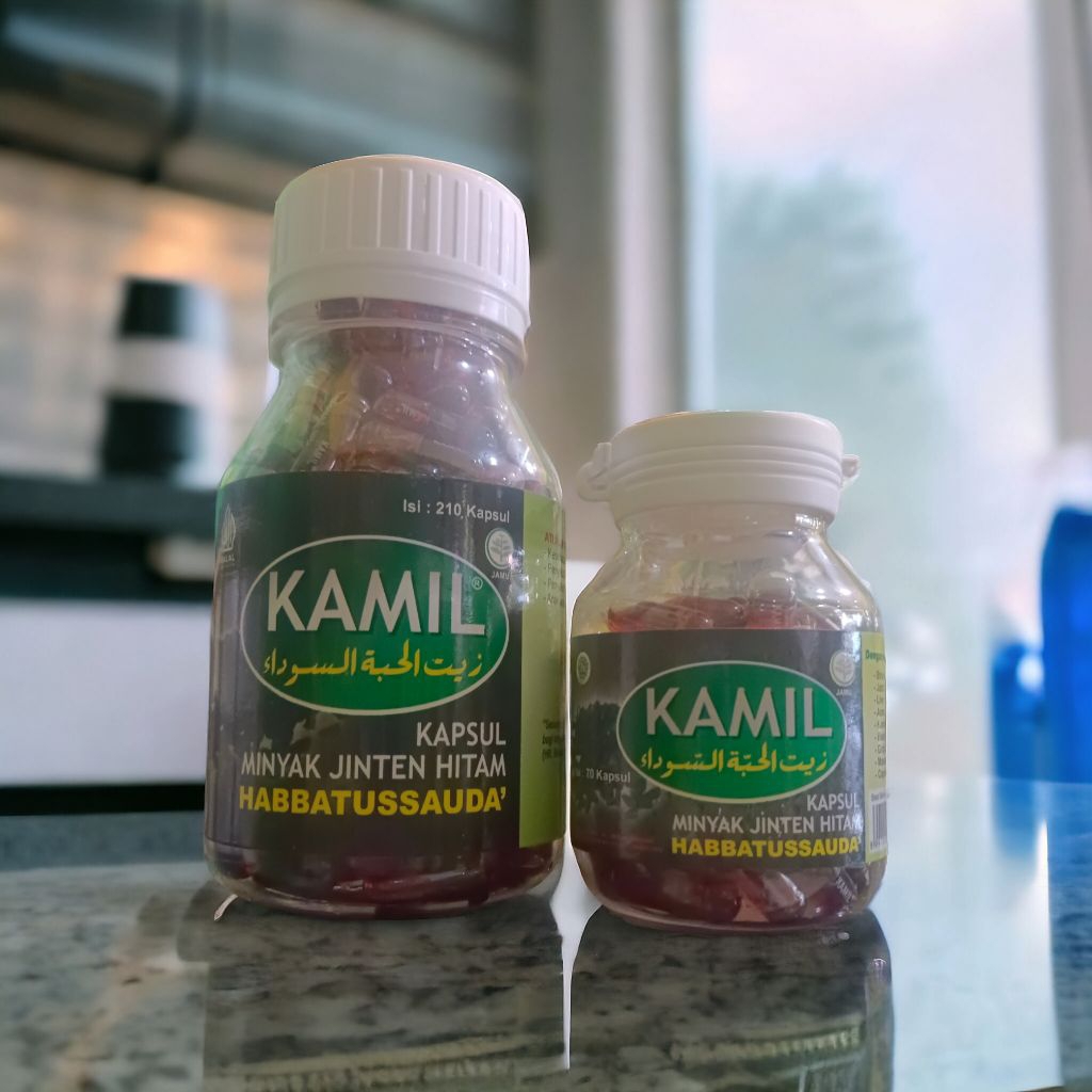 Kapsul Minyak Jinten Hitam Habbatussauda Kamil