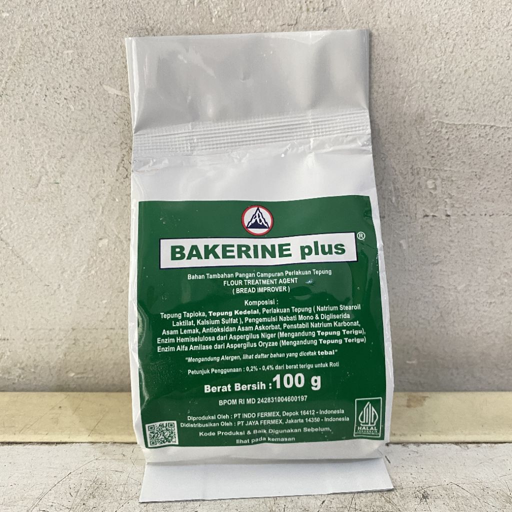 

Bakerine plus bread improver 100 gram | bakerine plus | bread improver